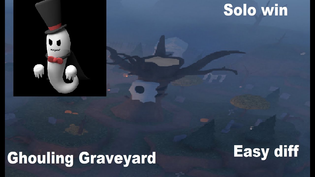 Ghouling Graveyard Solo (Tower Heroes) Easy diff