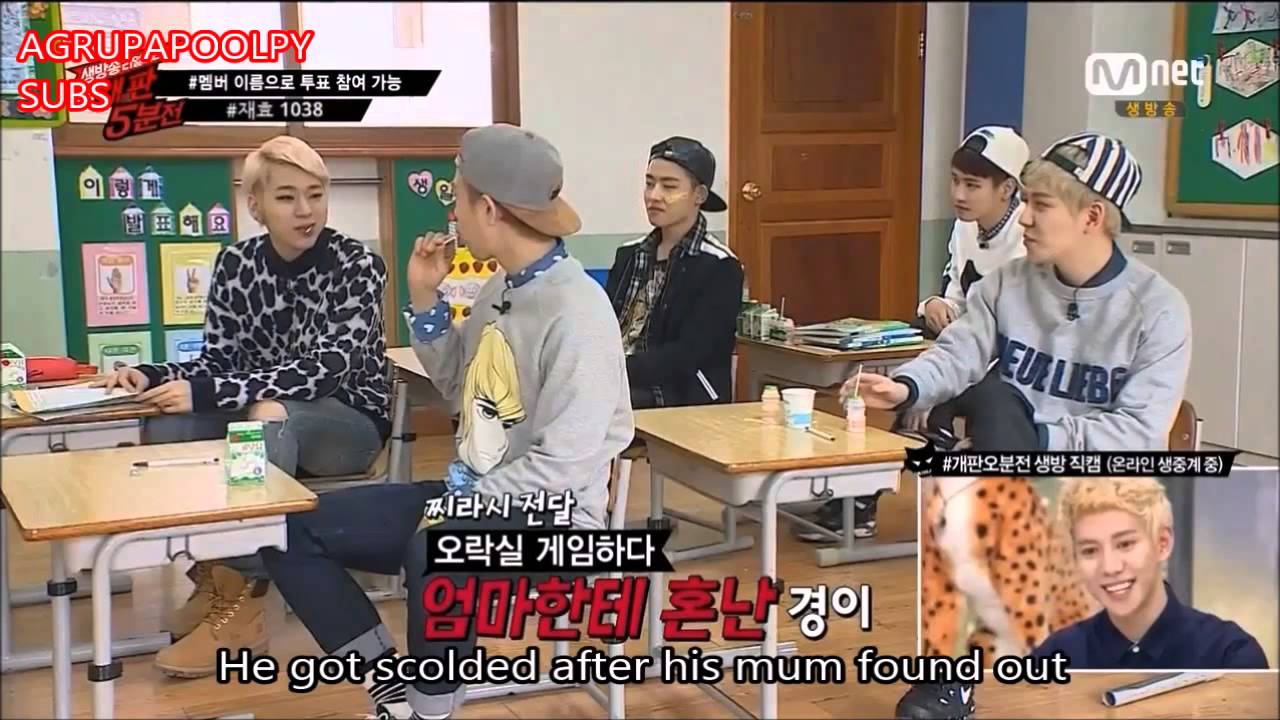 (ENG SUB) Block B 5 Minutes Before Chaos Episode 5 part 2/5