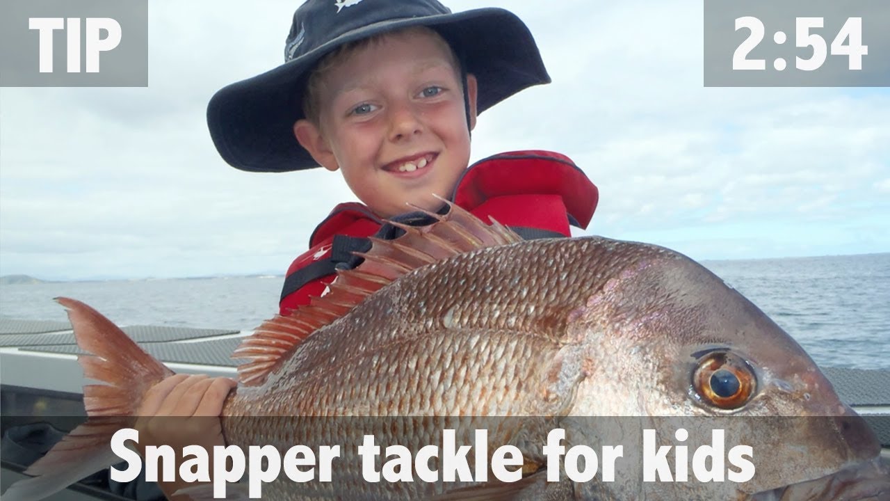 SNAPPER TACKLE FOR KIDS