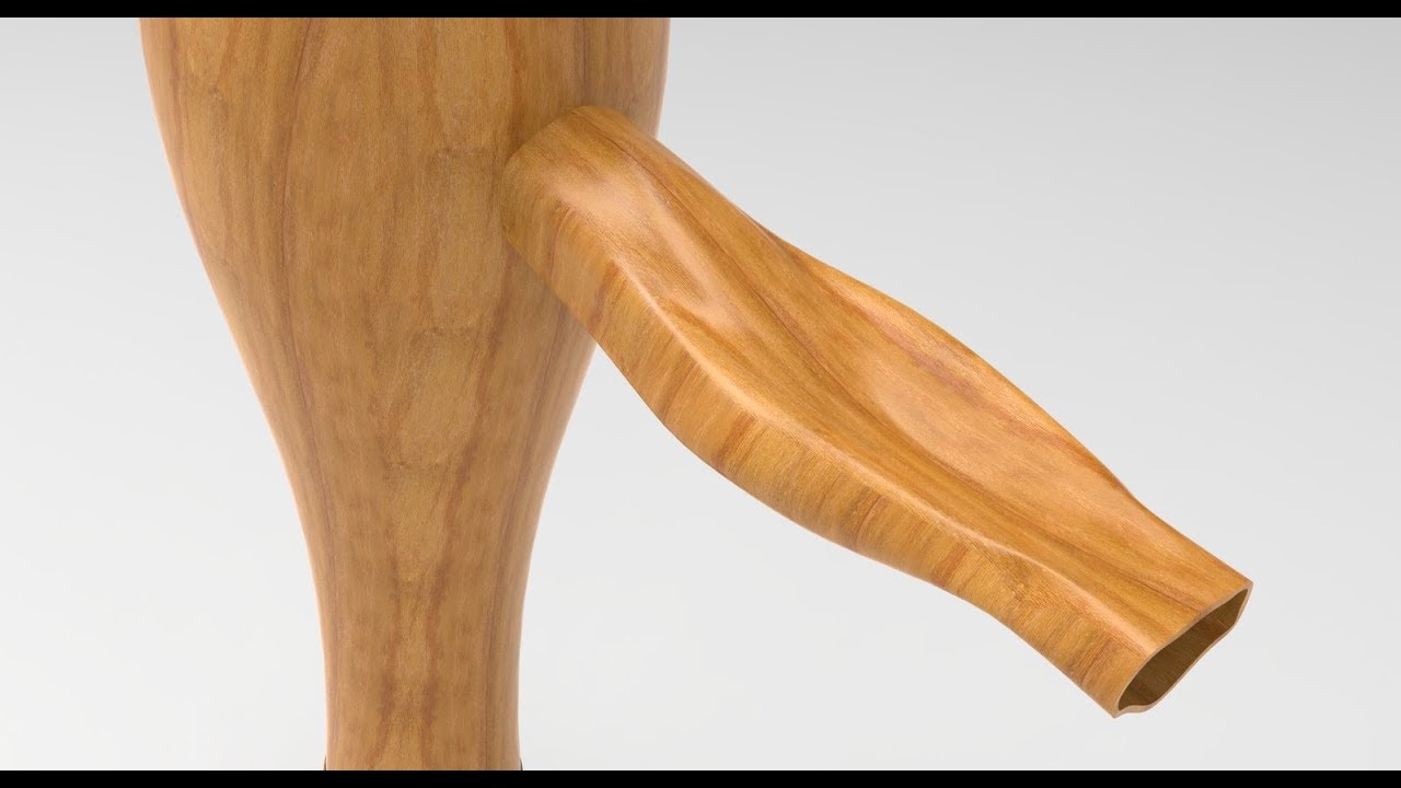 Rhino Tutorial, modeling the organic and ergonomic hand grip