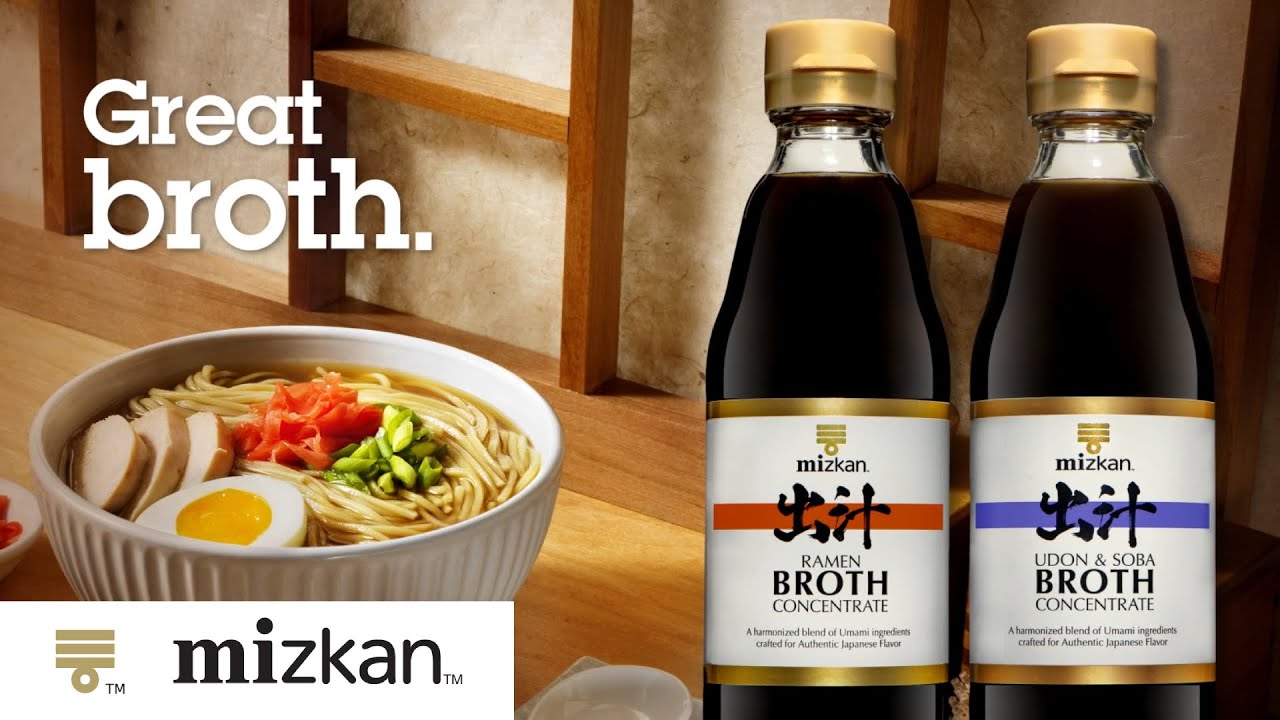Introducing Mizkan Noodle Broth Concentrate