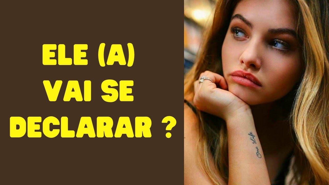 Tarot - Ele (a) vai se declarar? Vai tomar uma atitude?