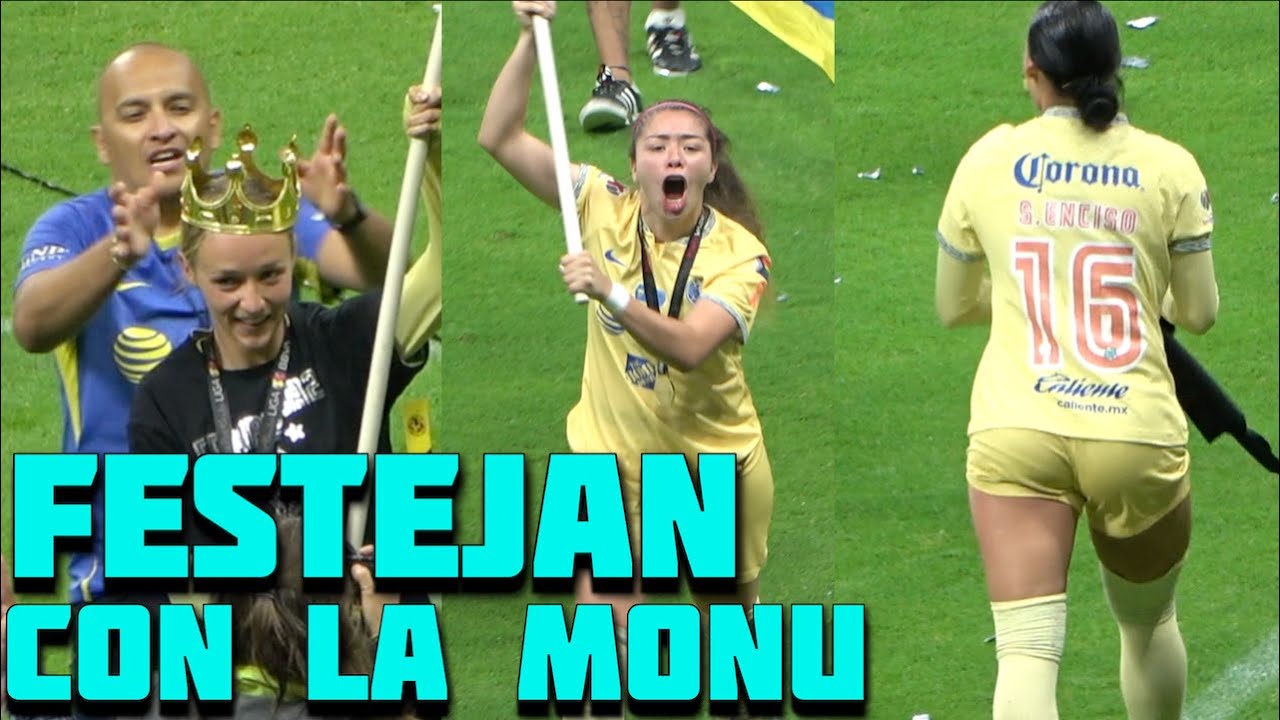 TREMENDOS FESTEJOS América Femenil Campeonas 2023