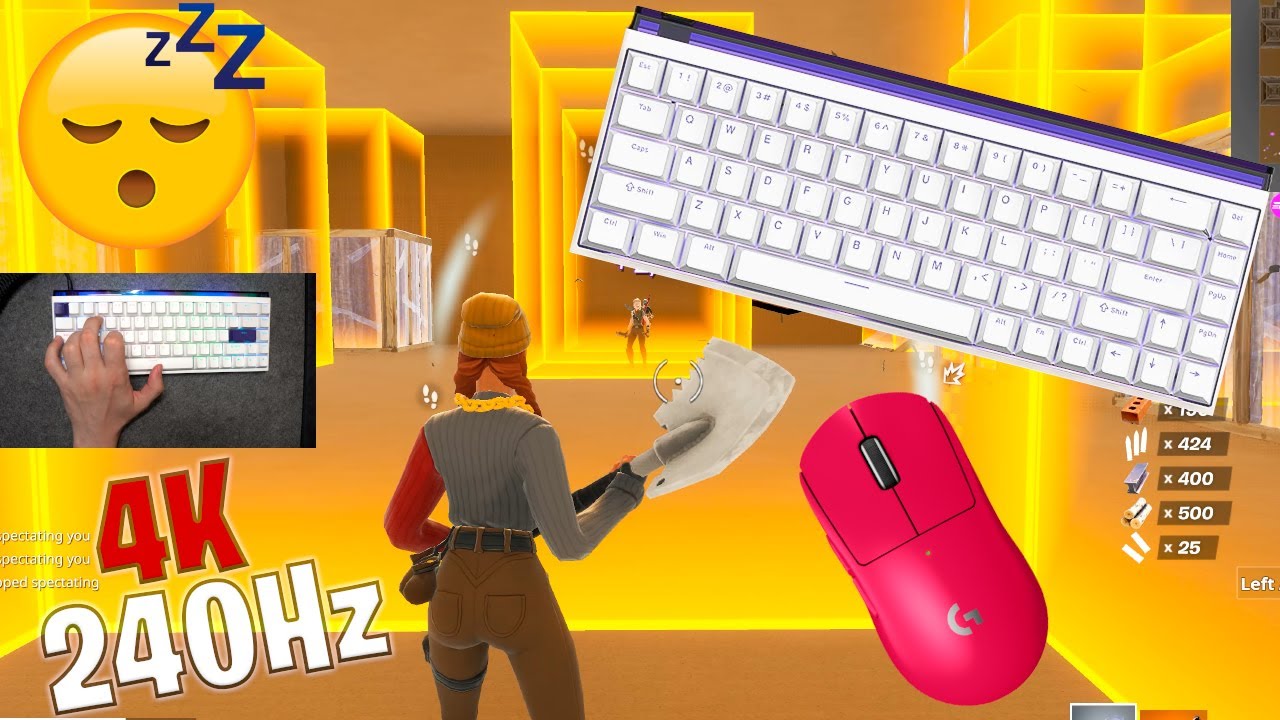 MadLions Nano 68 ASMR 😴 Box Fight Gameplay 📦 Satisfying Keyboard Fortnite 4K 240 FPS 🏆