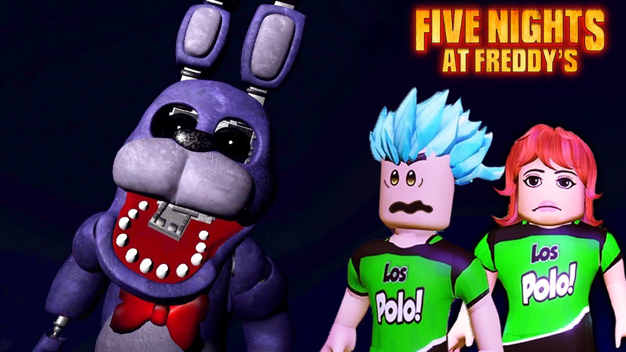 BONNIE quiere JUGAR... Los Polo vigilan la PIZZERIA de FREDDY