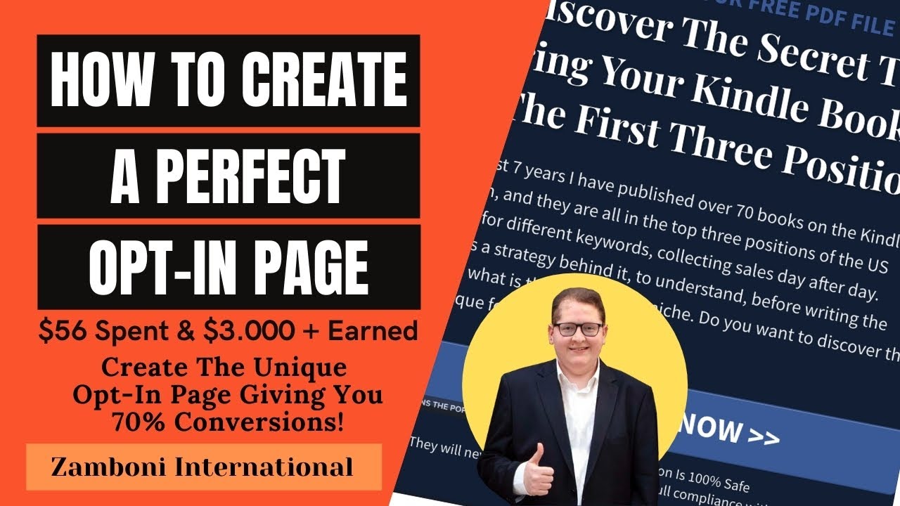 How To Create a Perfect Opt-In Page