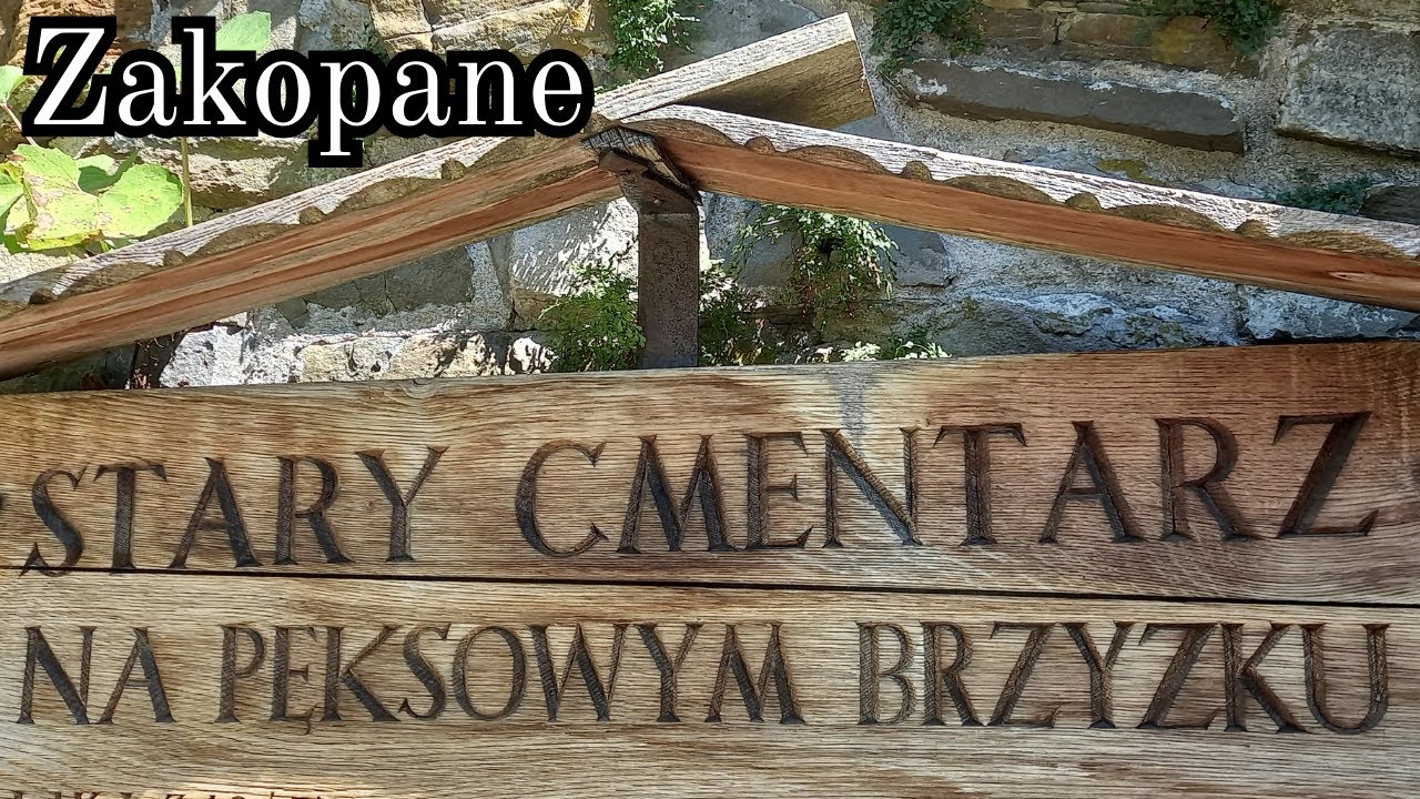 Na Pęksowym Brzyzku. Zakopane - Zabytkowy cmentarz podhalańskich osobliwości.
