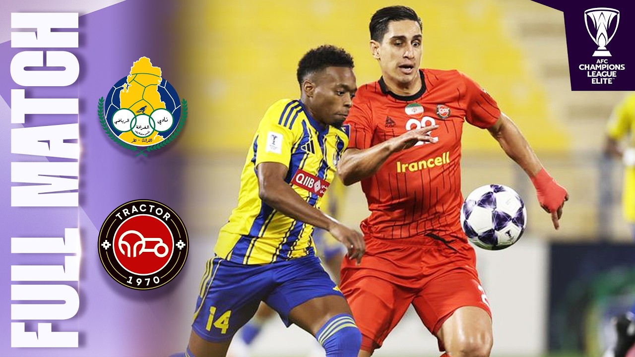 🔴 LIVE | Al Gharafa 🇶🇦 vs Tractor FC 🇮🇷 | AFC Champions League Elite™ 2025/26