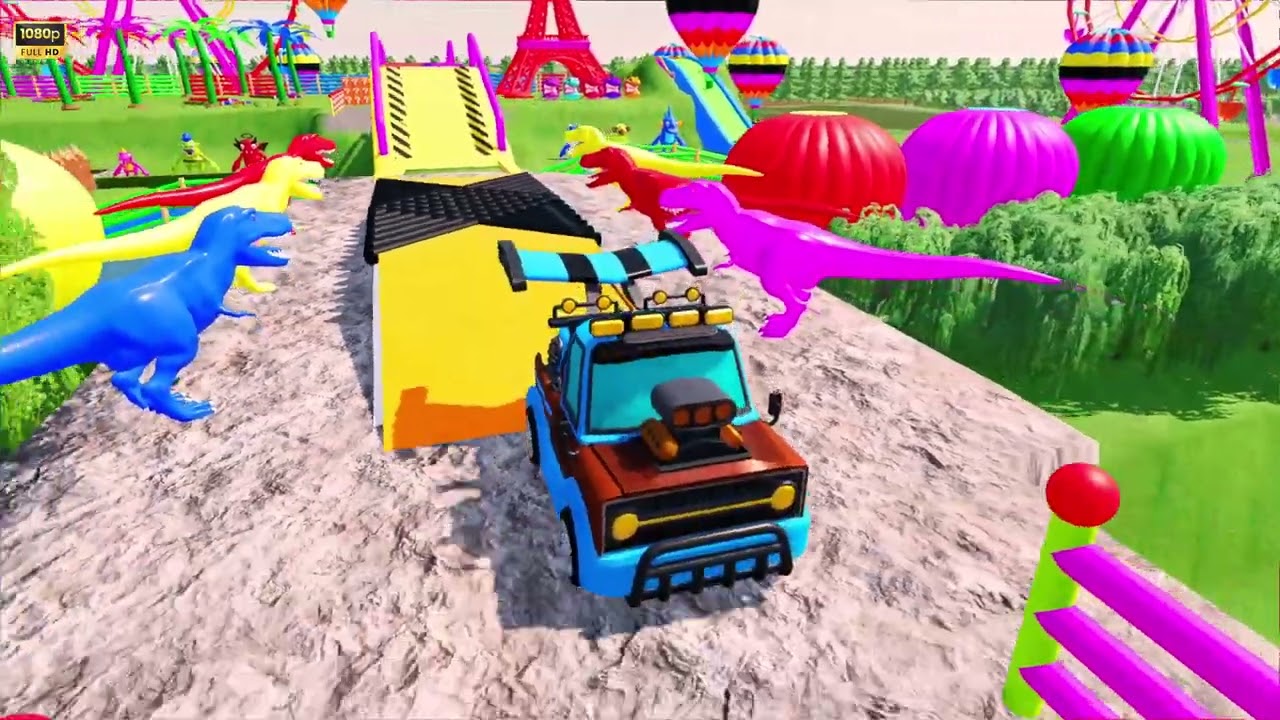 Garage with Colors - ALL MIXER TRUCK WITH DOUBLE FLATBED TRAILER TRUCK, FREIGHTLINER, SCANIA, MAN