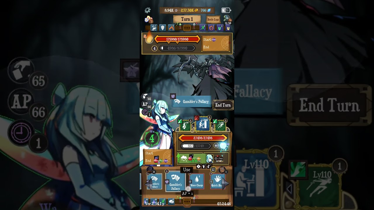 Jobmania Eternal Dungeon - Winterlily 100M Damage