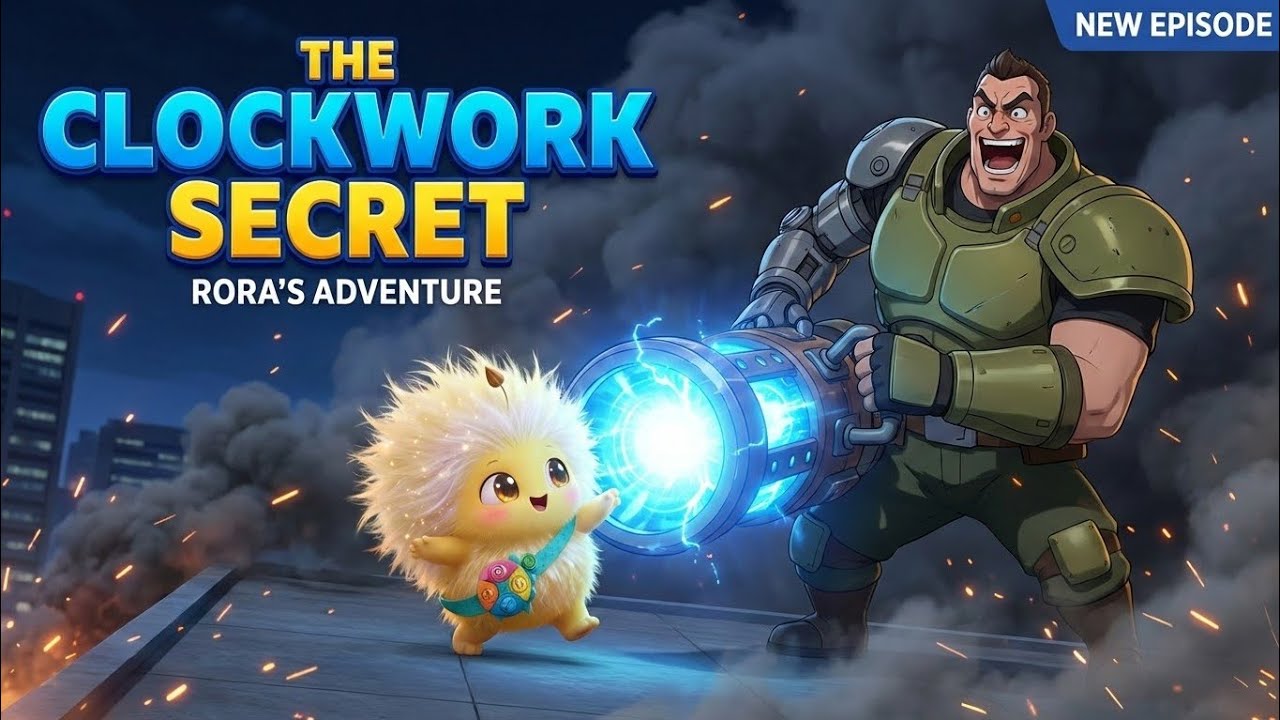 The Clockwork Secret! 🕰️ Rora Freezes Time to Save the World! 😱
