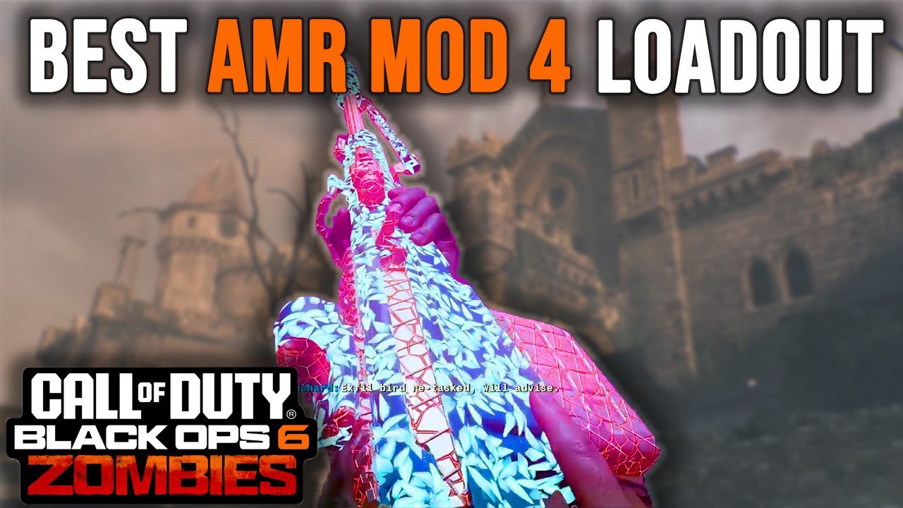 THE BEST AMR MOD 4 Loadout in Black Ops 6 Zombies - Weapon Guide