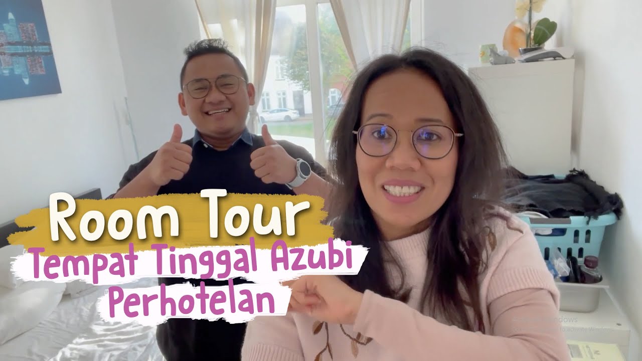 ROOM TOUR TEMPAT TINGGAL /APARTMENT AZUBI PERHOTELAN