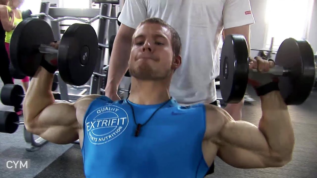Junior Bodybuilder David Prikop -Training 2015, part 7