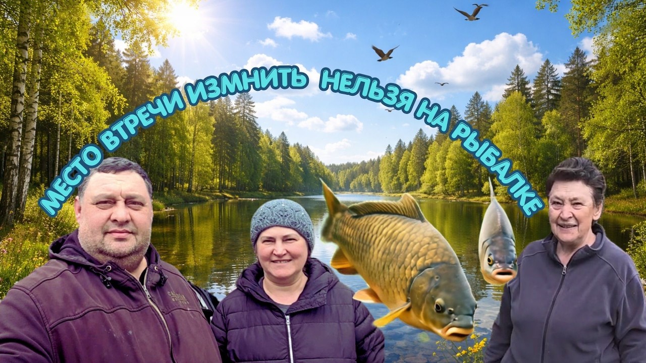 МЕСТО ВТРЕЧИ ИЗМНИТЬ НЕЛЬЗЯ НА РЫБАЛКЕ. #ловля #рыбалка #отдых