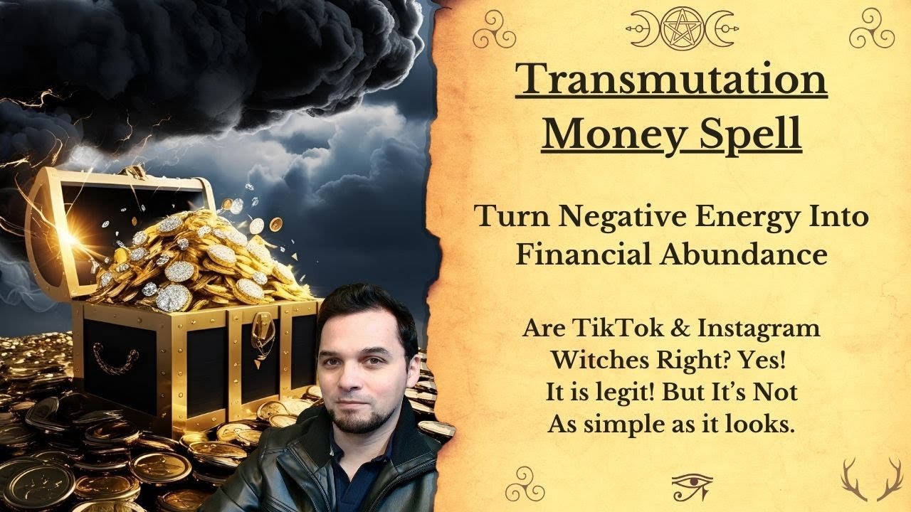 Transmutation Money Spell - Turning Negative Energy Into Financial Abundance !
