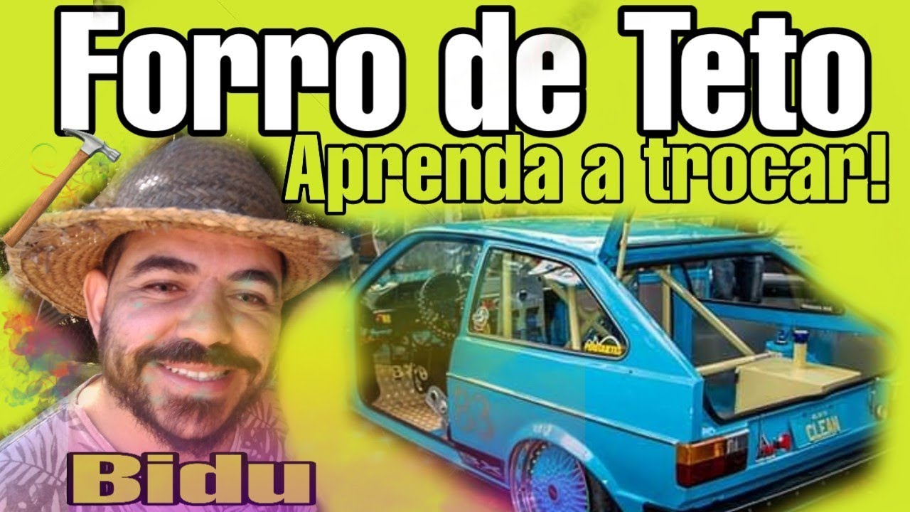 COMO TROCAR O FORRO DE TETO DO SEU CARRO , APRENDA A TROCAR EM CASA GASTANDO POUCO!