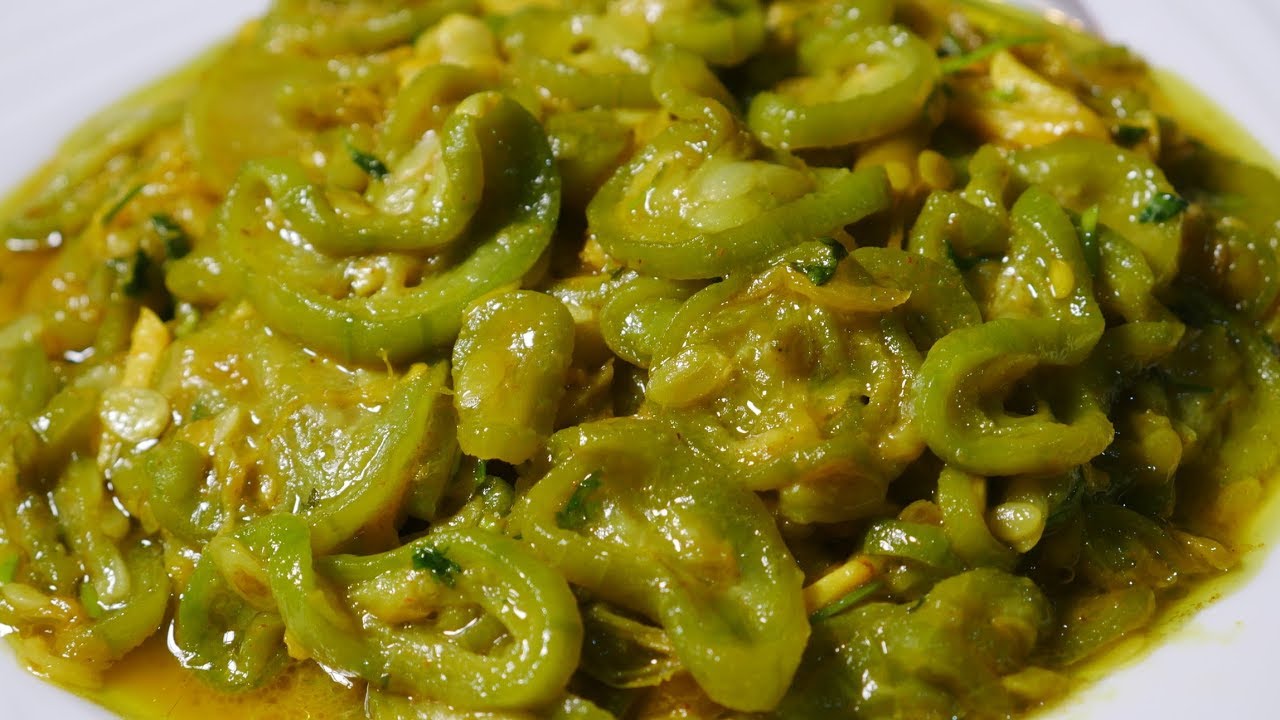 দুন্ধুল ভাজি । Dhundul Bhaji | Sponse gourd fry