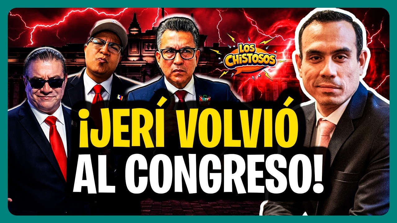 🔴 EN VIVO José Jerí regresa al Congreso: así lo comentan en Los Chistosos #FEEG2026