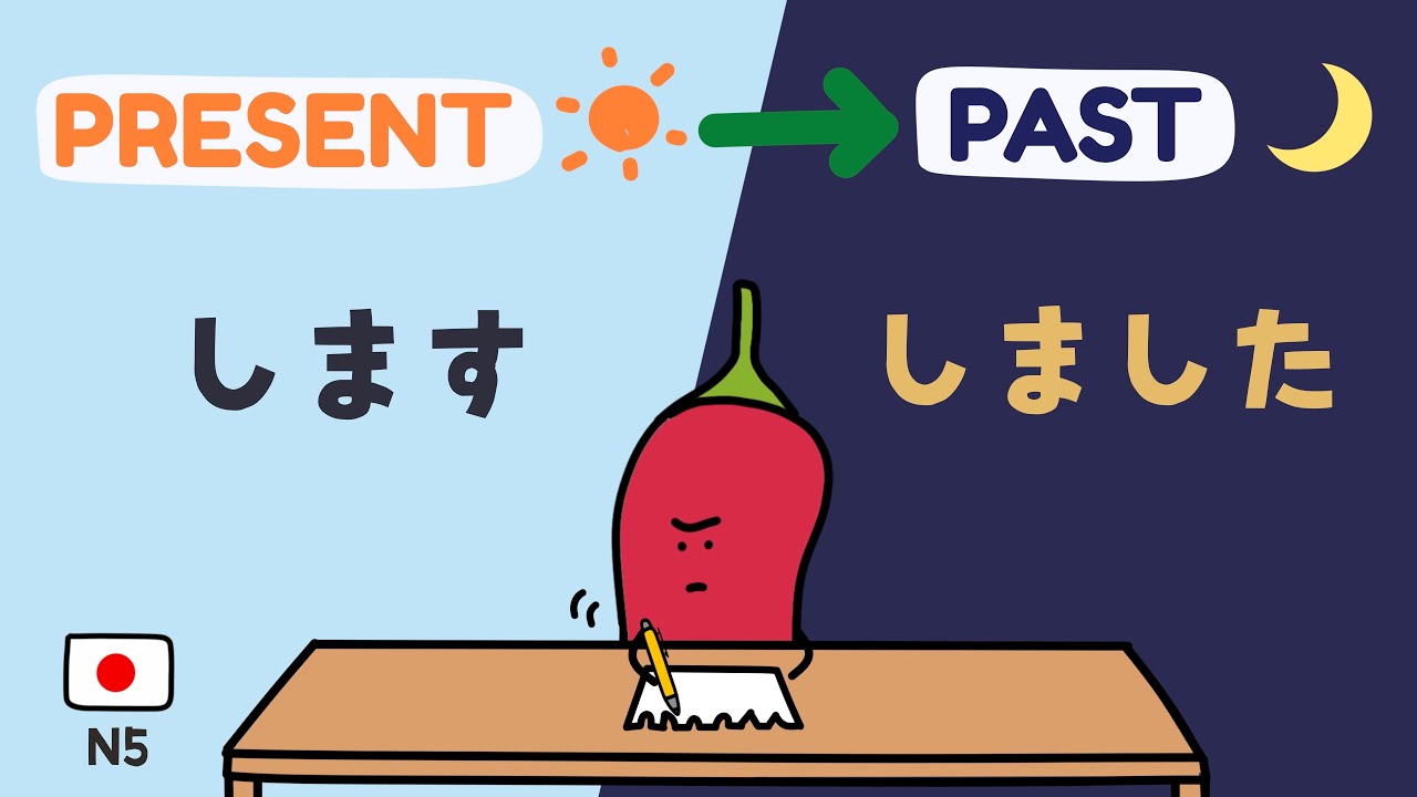 Japanese Past Tense (ました) & Present Tense (ます) | Beginner Japanese Lesson
