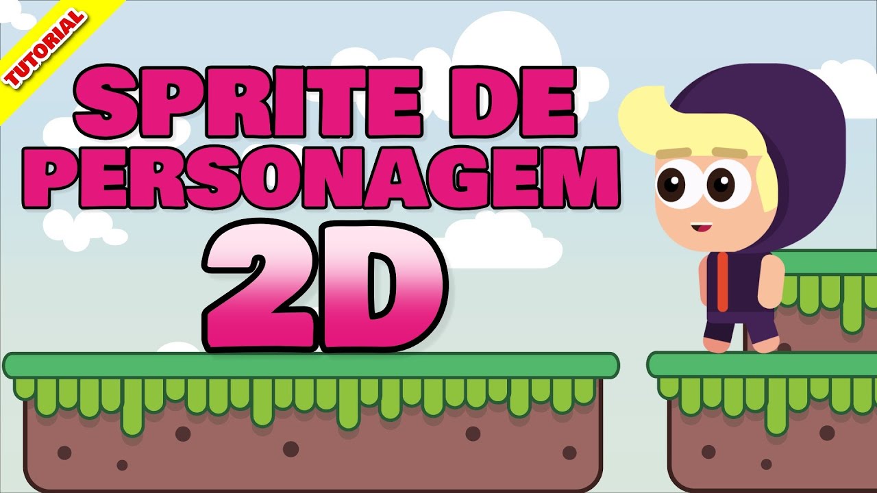 Como Criar SPRITES para Jogos 2D (FLAT DESIGN)