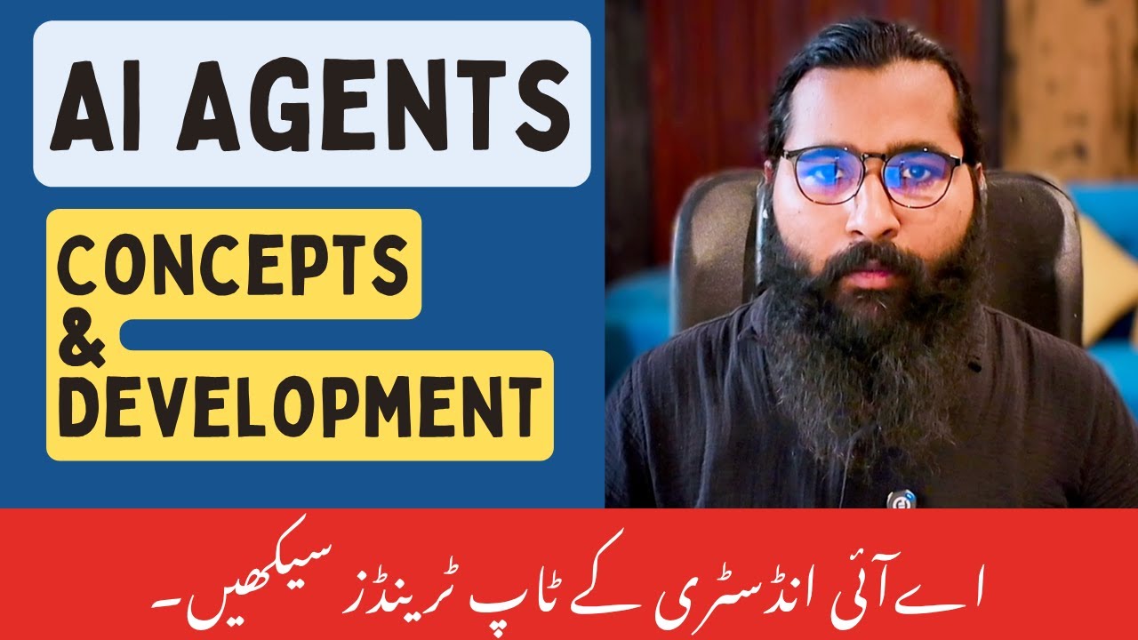 AI Agents in Python - From Reflex Bots to CrewAI Workflows (Urdu Tutorial)