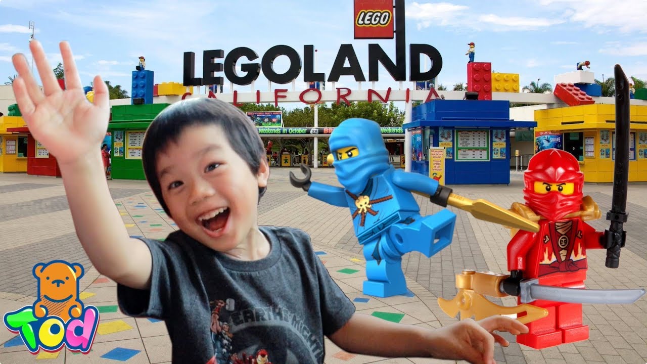 去樂高樂園玩！看恐龍、忍者、星際大戰、芭比娃娃!  Legoland Star Wars NinjaGO Barbie  | 小陶德沛莉 玩具開箱