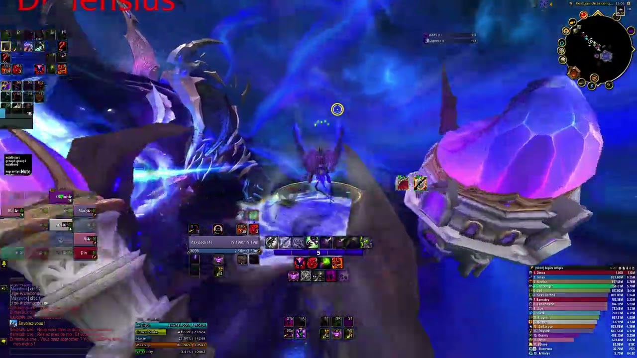 Nocturnys - Affliction Warlock | Dimensius Mythic
