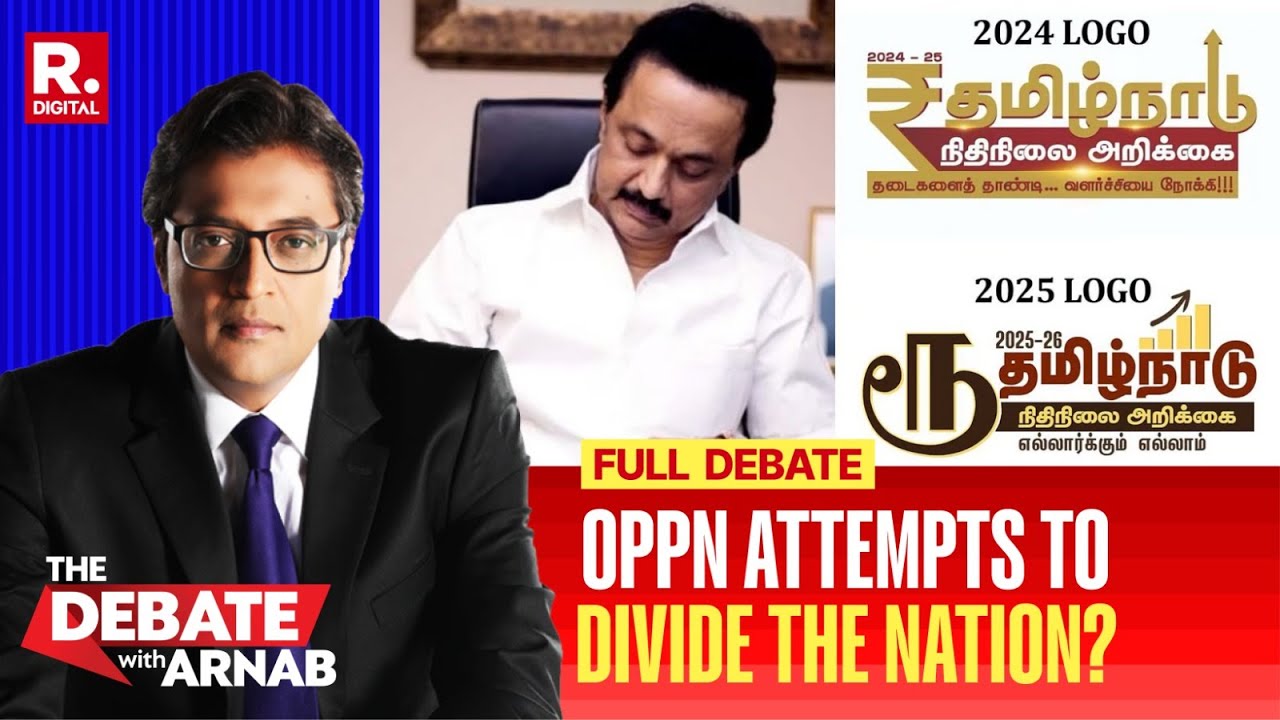 Debate With Arnab: Stalin Plays With Fire, Wants To Divide The Nation?