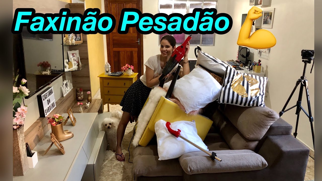 FAXINA COMPLETA E DETALHADA NA SALA #ROTINADEFAXINA #DIAPRODUTIVO