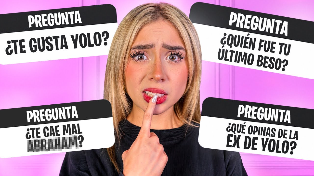 ¿ME GUSTA YOLO? 😱 RESPONDÍ LAS PREGUNTAS MÁS INCÓMODAS !!