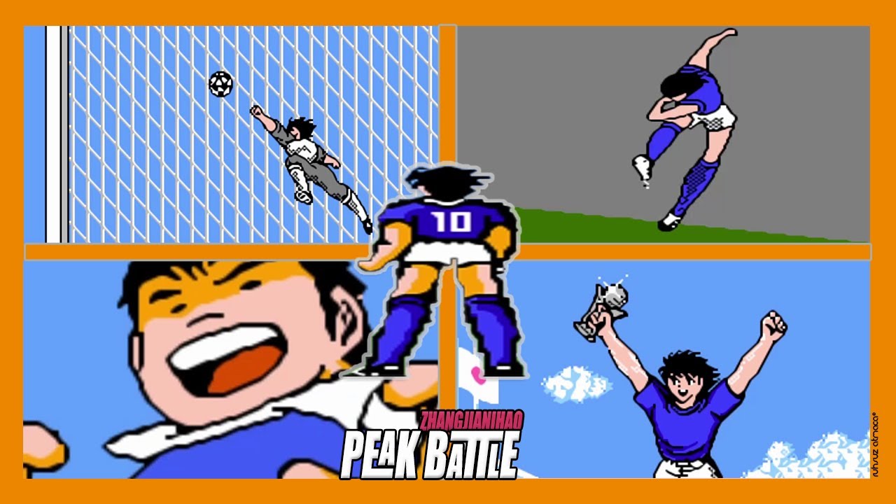 Captain Tsubasa 2: Japan vs. Brazil (Hack) (Peak Battle/By Zhangjianihao) |【NES】