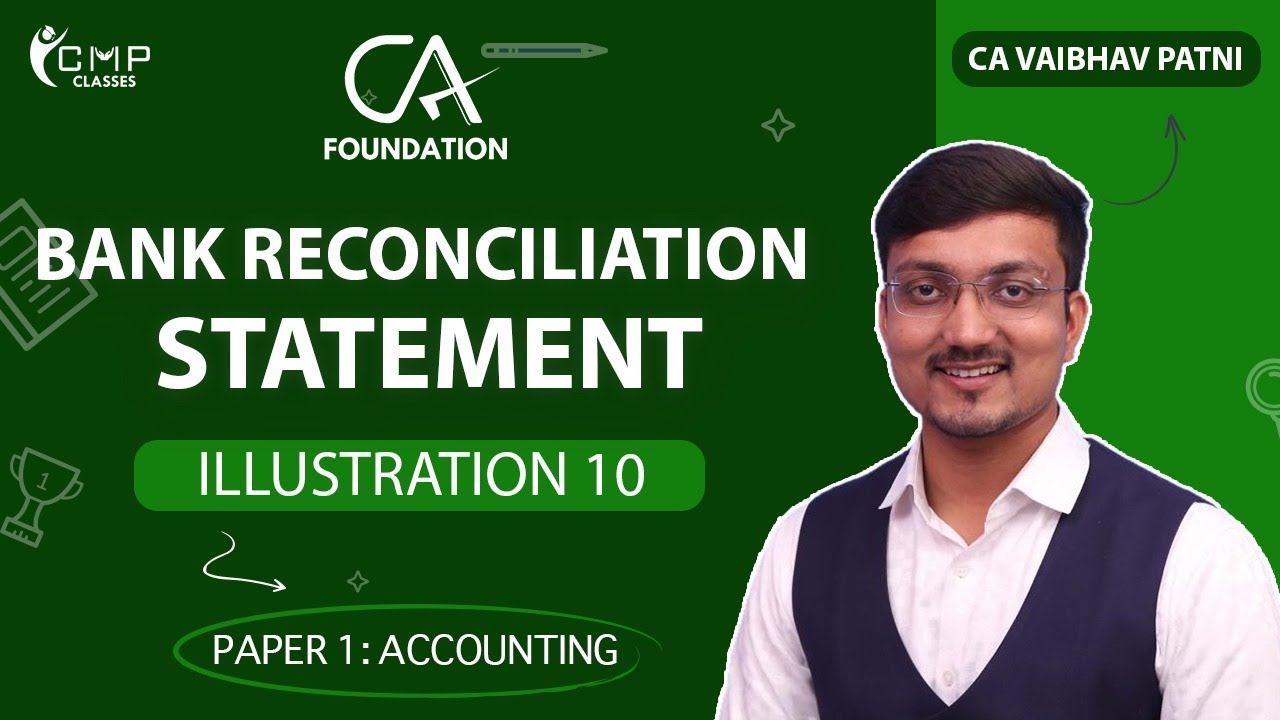 BRS | ILLUSTRATION 10 |CA FOUNDATION | PAPER 1: ACCOUNTING | CA VAIBHAV PATNI