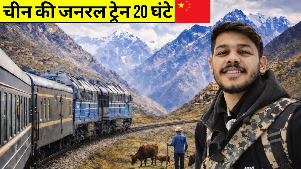 20 Hours in China’s General Class Train 🇨🇳| Unbelievable Experience 😲