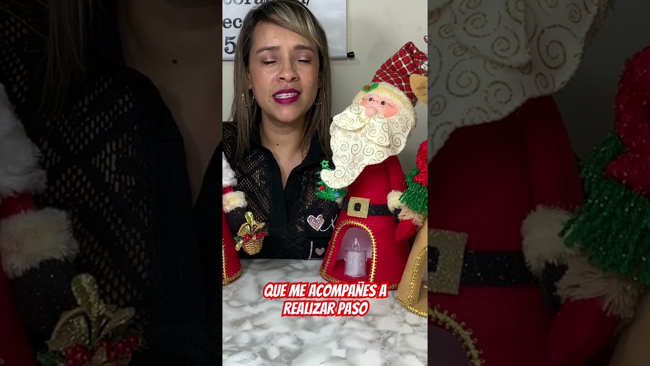 Candelabro navide&ntilde;o🎄🎅🏼