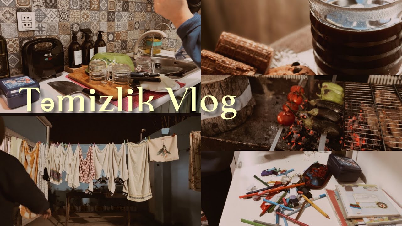 EVİMİZƏ GİİZLİCƏ GİRİB🤦🏻‍♂️ÇOX QORXDUM\TƏMİZLİK VLOG