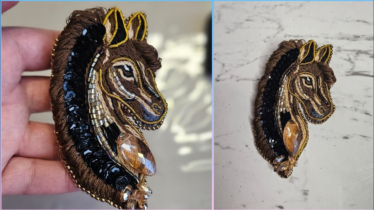 Yaxa sancağı hazırlanması | Horse brooch