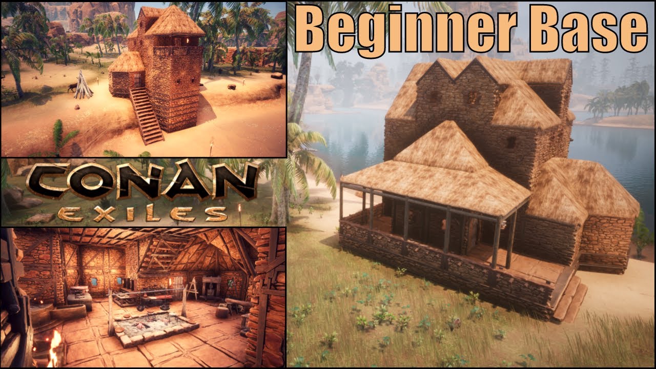 Полное руководство по строительству базы для новичков в Conan Exiles