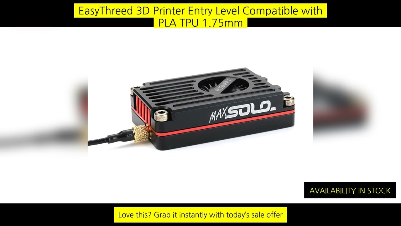 Rushfpv Rush Fpv Max Solo 5.8Ghz 2.5W Vtx Video Transmitter 48Ch/37Ch With