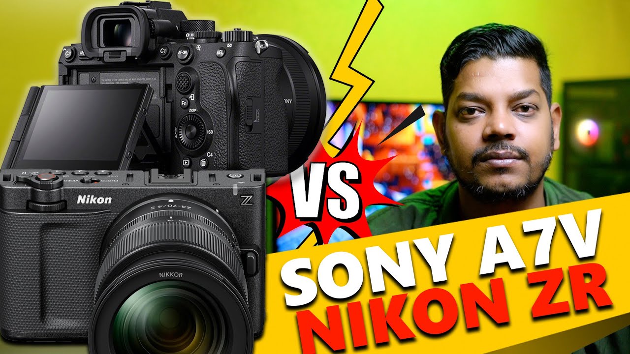 Camera Comparison : Nikon ZR Vs Sony A7V || Nikon ZR VS Sony A7V Review ||
