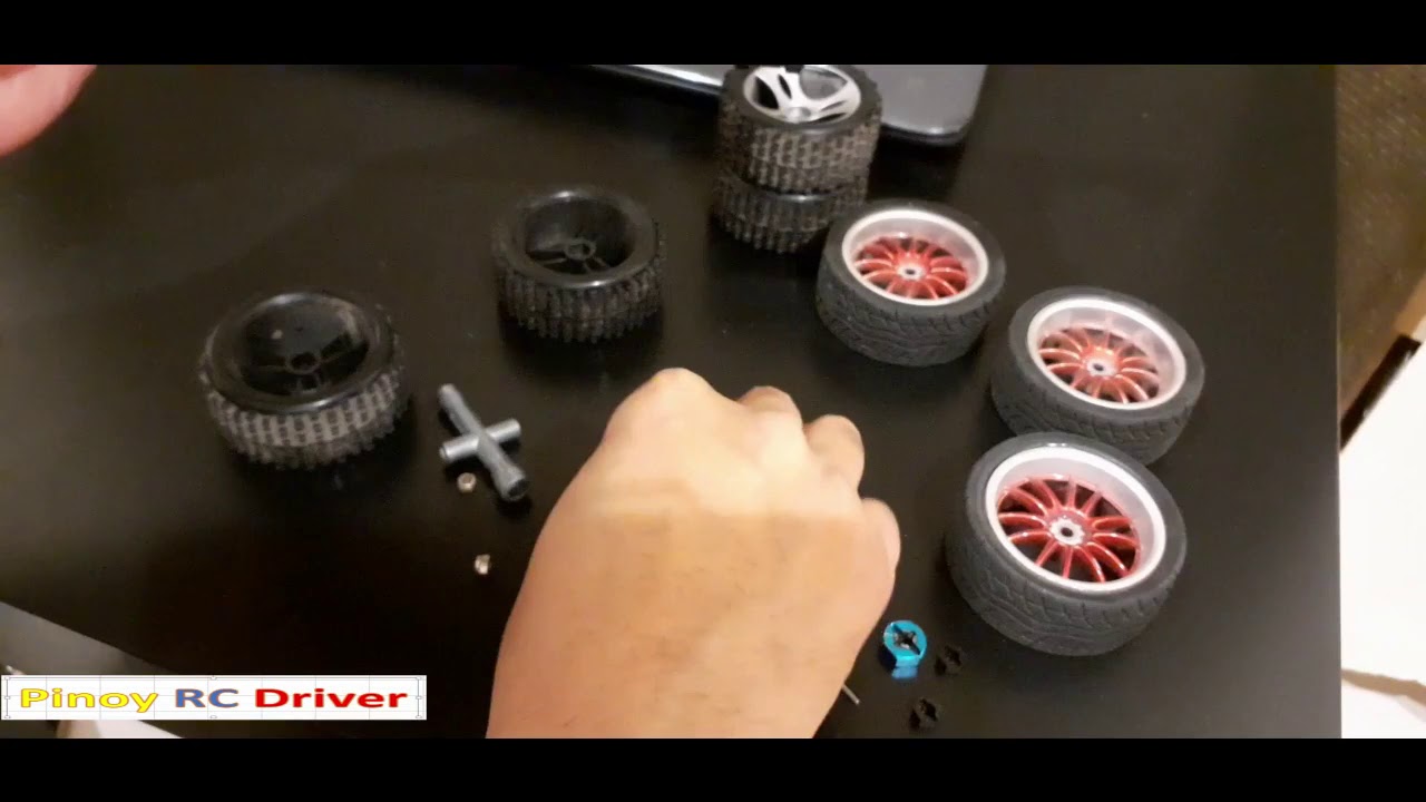 Pinoy RC Driver: How to install wheels with 12mm hex rim (Wltoys a959-A)