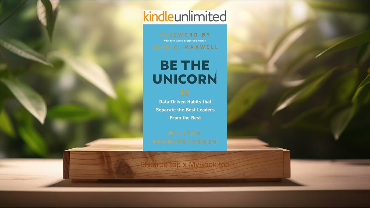 [Review] Be the Unicorn (William Vanderbloemen) Summarized