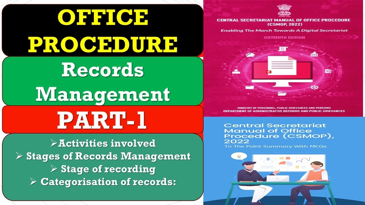 OFFICE PROCEDURE,2026:PART-1