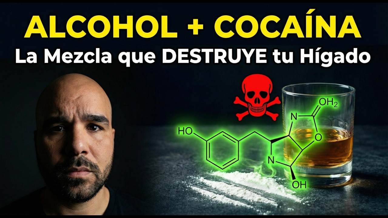 🔥【Mezclar ALCOHOL y COCAÍNA】❌ Por Qué es Mucho Más Peligroso de lo que Crees