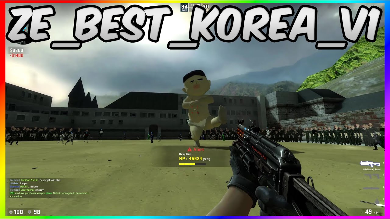 CSGO ZOMBIE ESCAPE | Best Korea (Act II)