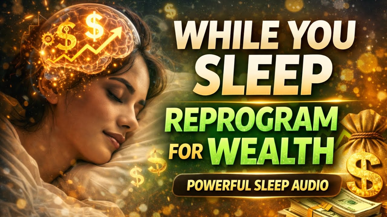 WHILE YOU SLEEP: Reprogram Your Subconscious for WEALTH & Abundance (Powerful Sleep Audio)