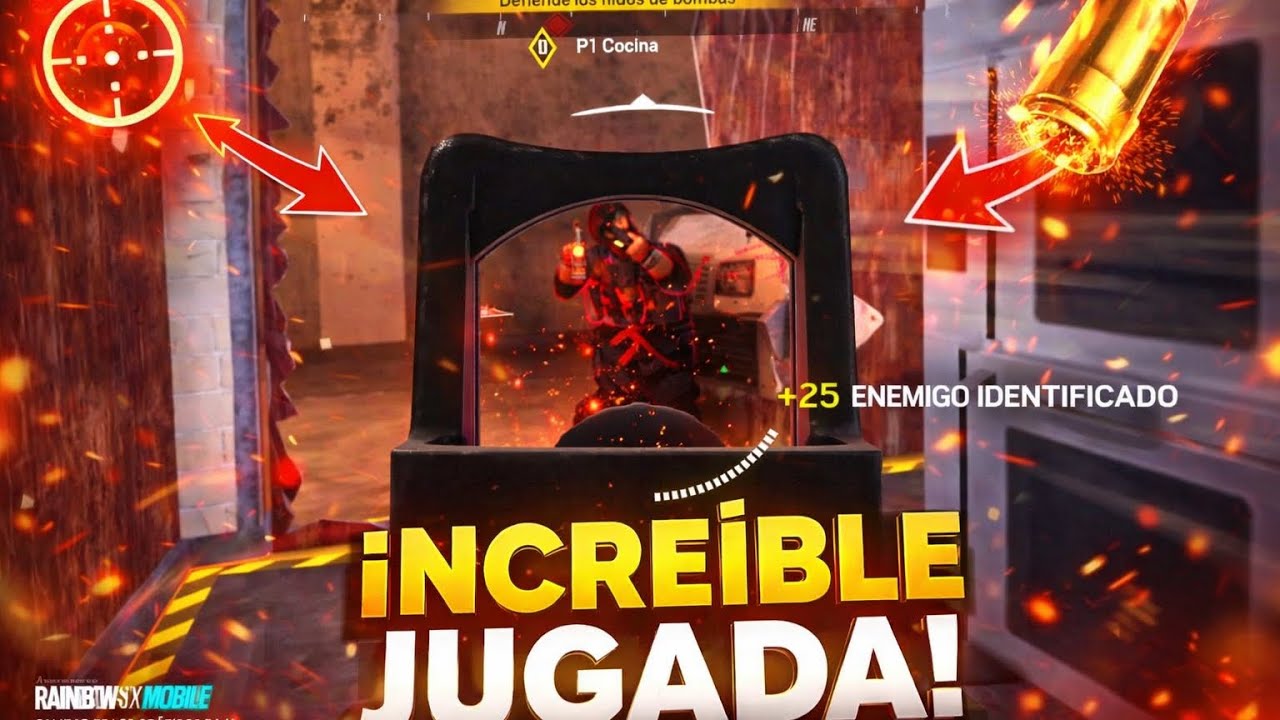 💣 Estrategia o CAOS TOTAL en Rainbow Six Mobile #gameplay #diversion #rainbowsixmobile 