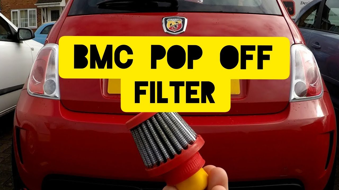 My Abarth 595 - BMC Pop Off Filter
