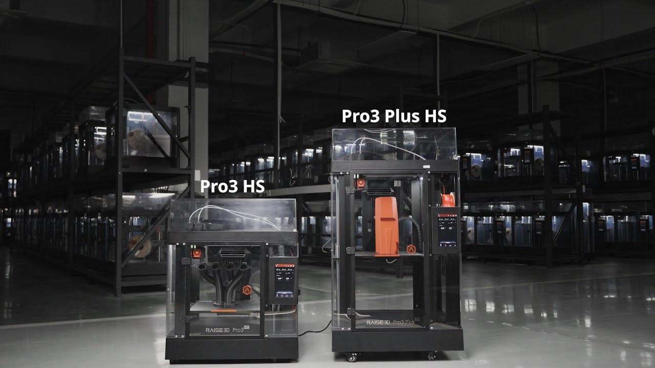 Introducing the Raise3D Pro3 HS Series: Beyond Speed,3D Printing Large Composite Parts Made Simple
