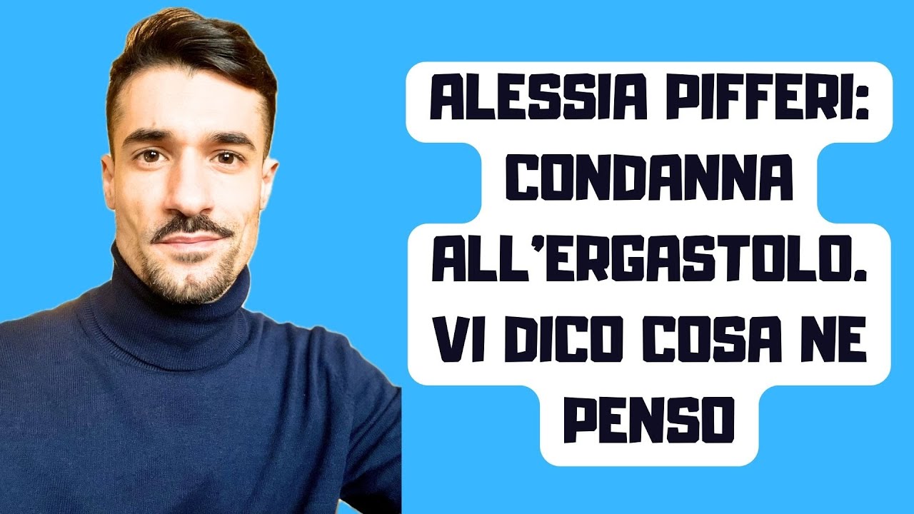 ALESSIA PIFFERI - ERGASTOLO - Vi Dico la Mia!